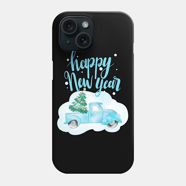 Happy new year Phone Case by gold package