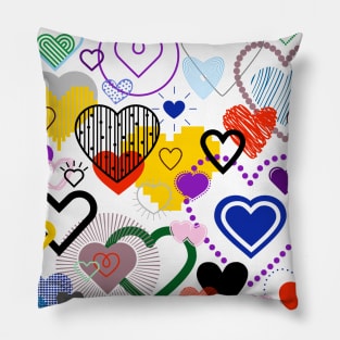 HEARTS Pillow