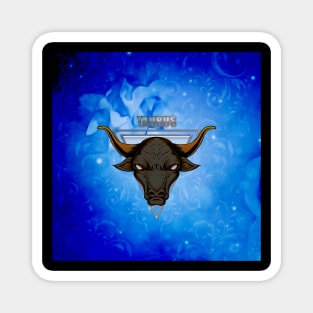Zodiac sign taurus Magnet