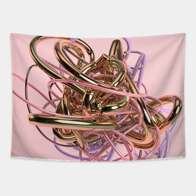 Nudos Tapestry by eve__3d