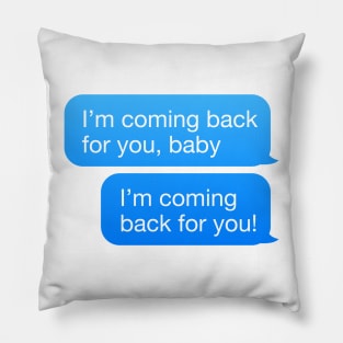 Carly Rae Jepsen The Loneliest Time iMessage Pillow