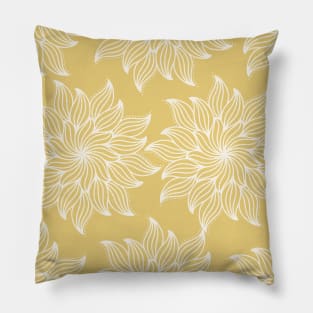 Mandala Floral Design Pillow