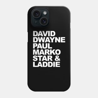 David, Dwayne, Paul, Marko, Star & Laddie - The Lost Boys Phone Case