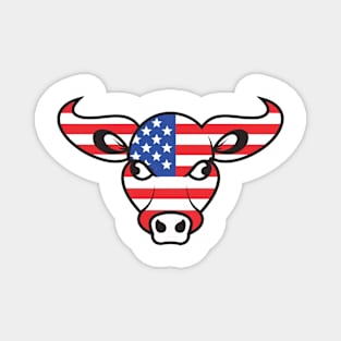 American cow Magnet