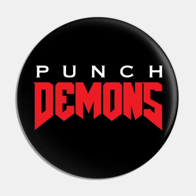 Punch Demons Pin by Baggss