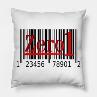 Zero1-1.28 Bar Code Pillow