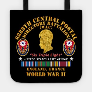 6888th Central Postal Directory Battalion - WWII w EU SVC Tote