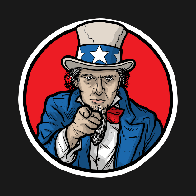 Uncle Sam by Baddest Shirt Co.