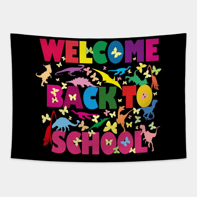 Welcome Back To School Tapestry by EunsooLee