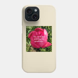 Graduation, Motivation, Inspiration -- card gift Phone Case