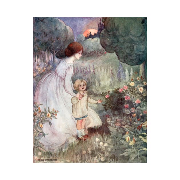 Child and Mother by Anne Anderson by vintage-art