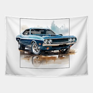 Muscle Car Tapestry