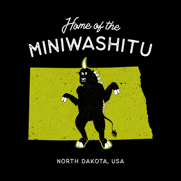 Home of the Miniwashitu - North Dakota, USA River Cryptid by Strangeology