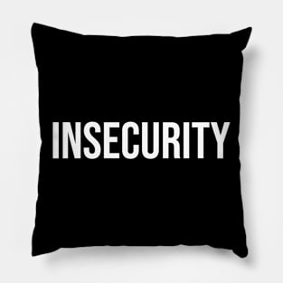 INSECURITY Security Guard (Front/Back Print) Pillow