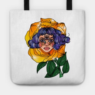 Flower Head Tote