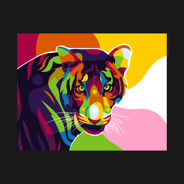 The Bengal Colorful Inside by wpaprint