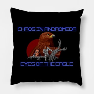 Chaos in Andromeda - Eyes of the Eagle Pillow