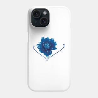 Blue Mountain Rose Phone Case