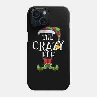 Crazy Elf Family Matching Christmas Holiday Group Gift Pajama Phone Case