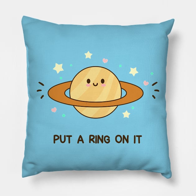 Space Lover Pillow by AnishaCreations