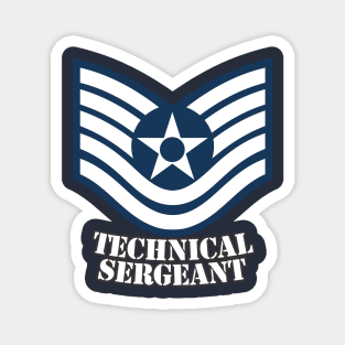 Technical Sergeant Magnet