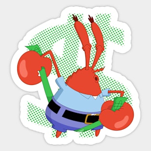 I Smell Cap Mr Krabs Meme Sticker for Sale by Jake-The-Artist