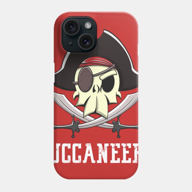 Buccaneers Phone Case by Brianjstumbaugh