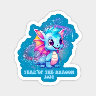 Year of the dragon 2024 Magnet