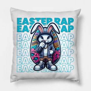 EASTER BUNNY RAPPER Pillow