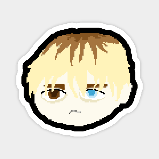 Seiji pixel art Magnet by kuraimochi