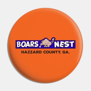 Boars Nest, Hazzard County Pin