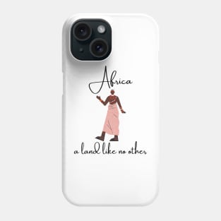 Africa a land like no other Phone Case