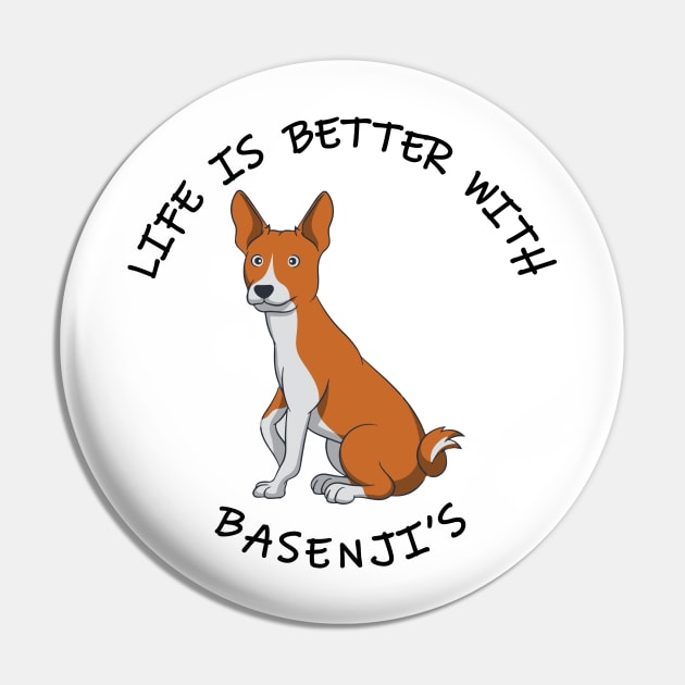 Life is better with basenjis Pin by Rebranded_Customs