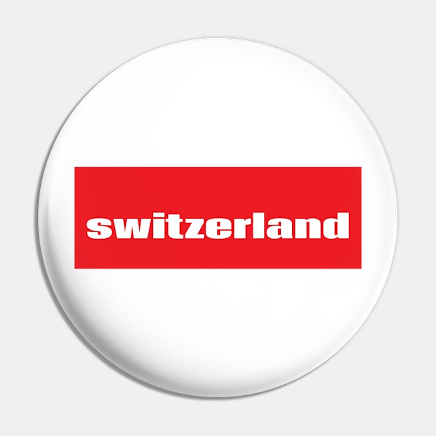 Switzerland Pin by ProjectX23