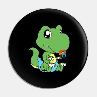 Kawaii Baby Dinosaur Pin