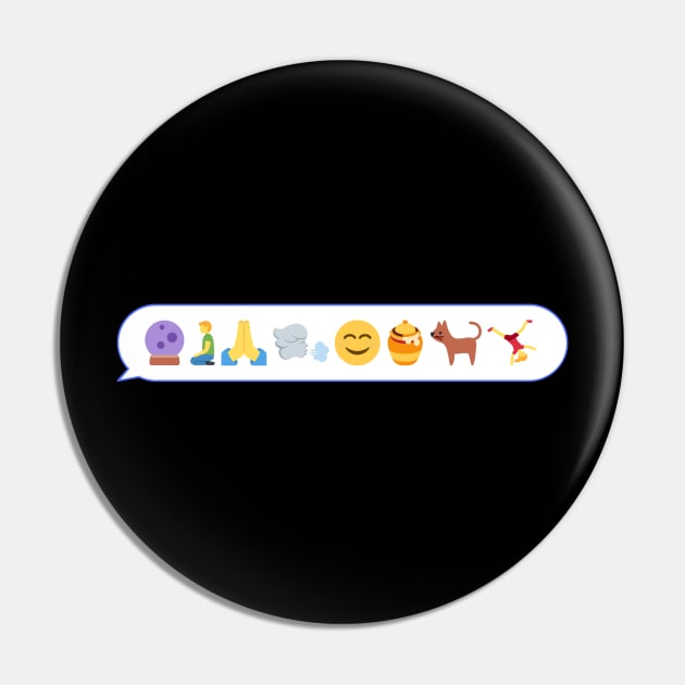 Karma Emojis Pin by Likeable Design