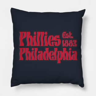 Philadelphia Phillies  / Old Style Vintage Pillow