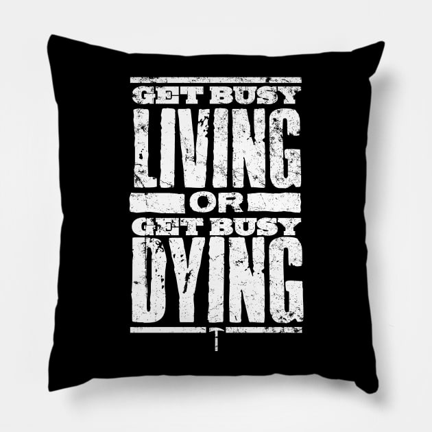 Shawshank Redemption Pillow by MindsparkCreative