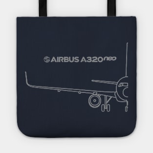 A320 neo Front view Tote