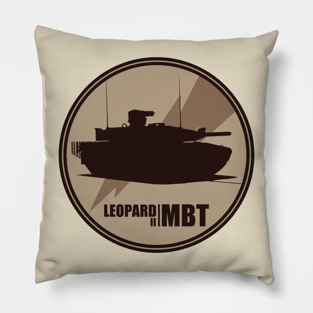 Leopard II Pillow by Firemission45