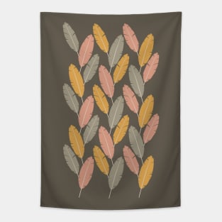 Banana leaves (Gold, blush, and taupe) Tapestry