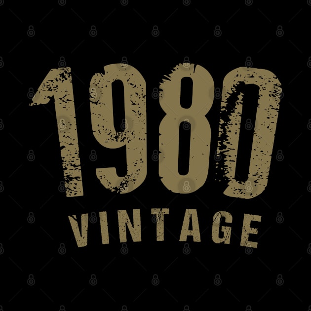 1980 Birthday by MintaApparel