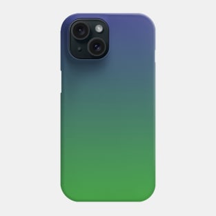 Ombre | Gradient Colors | Blue and Green | Phone Case