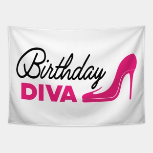 Birthday Diva Tapestry