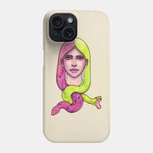 Snake hair Phone Case