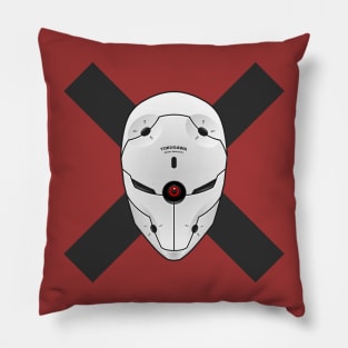 Gray Fox Pillow