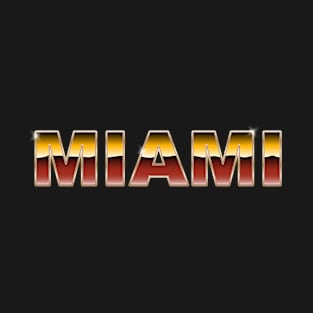 Miami Basketball Retro 80s T-Shirt