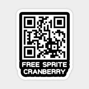 Free Sprite Cranberry QR Code Magnet