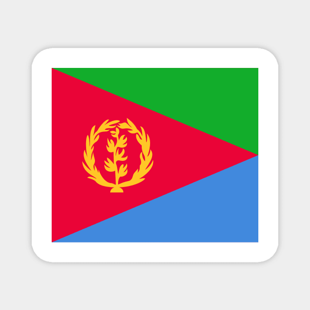 Eritrea flag Magnet by flag for all