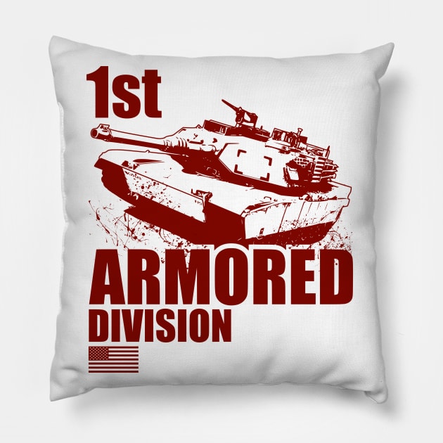 U.S. Armored Cavalry Pillow by Firemission45